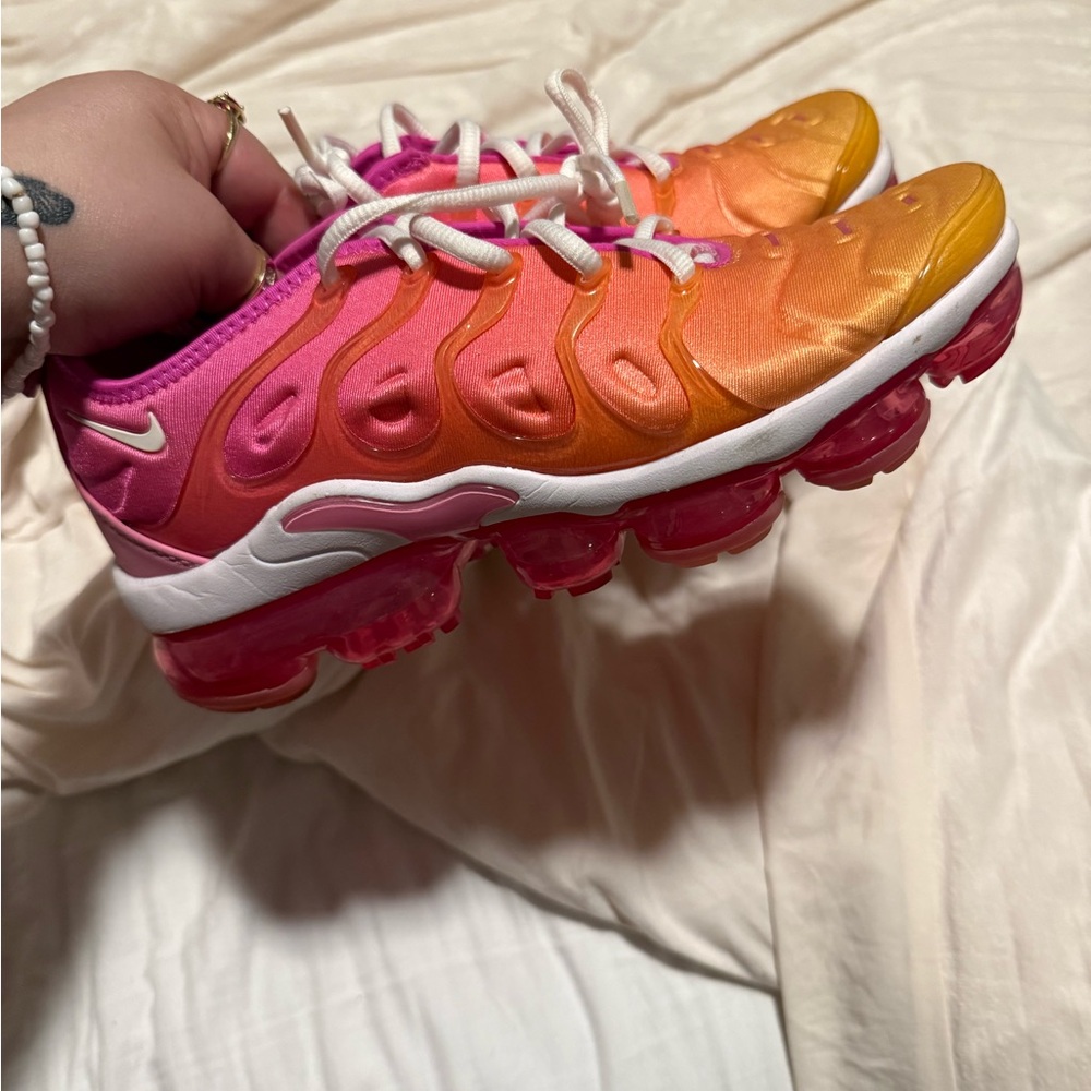 Nike Pink and Orange Athletic Shoes